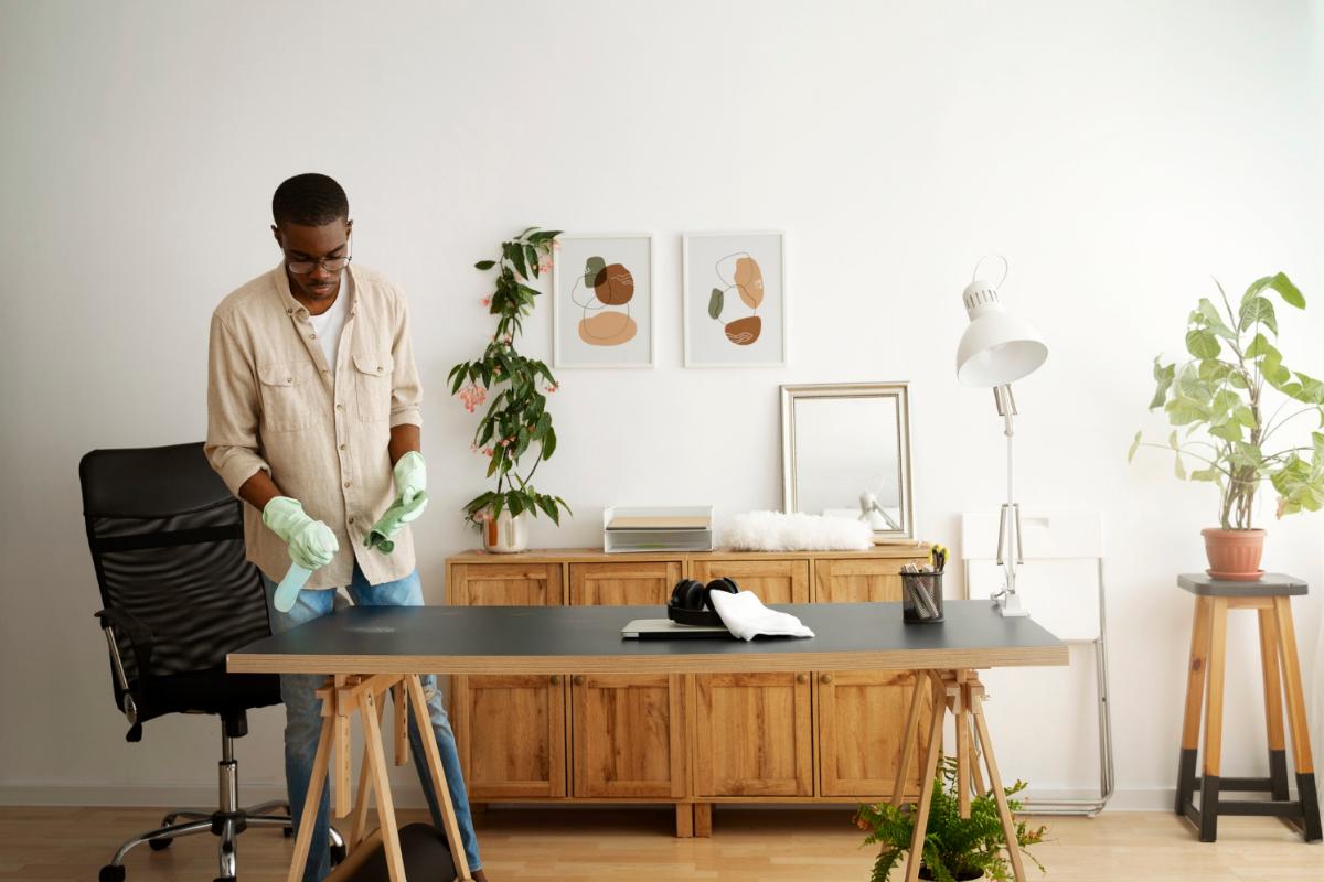 4 Ways to Keep Your Designated Office Space Clean