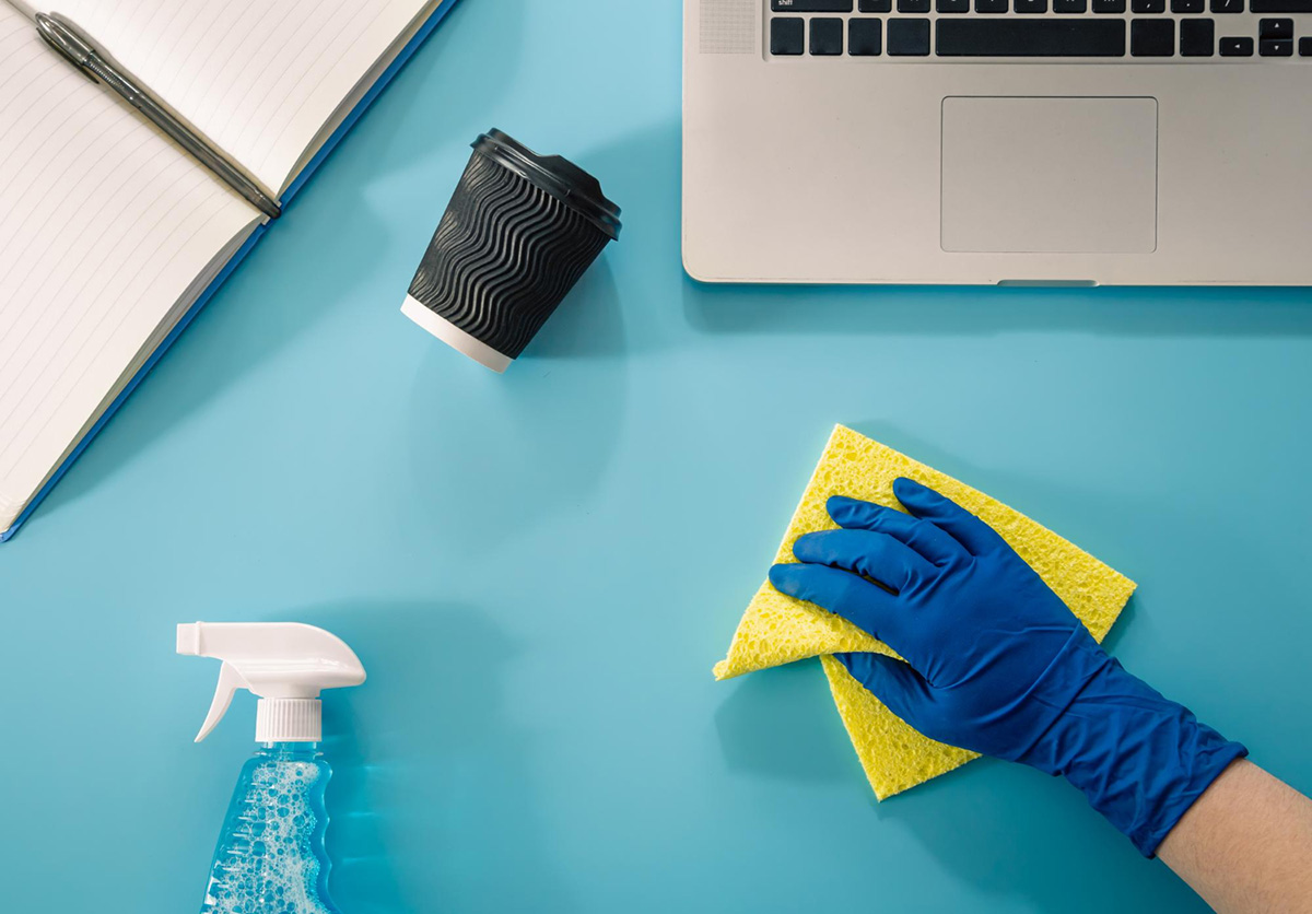 Keep your office space in top shape with this cleaning checklist