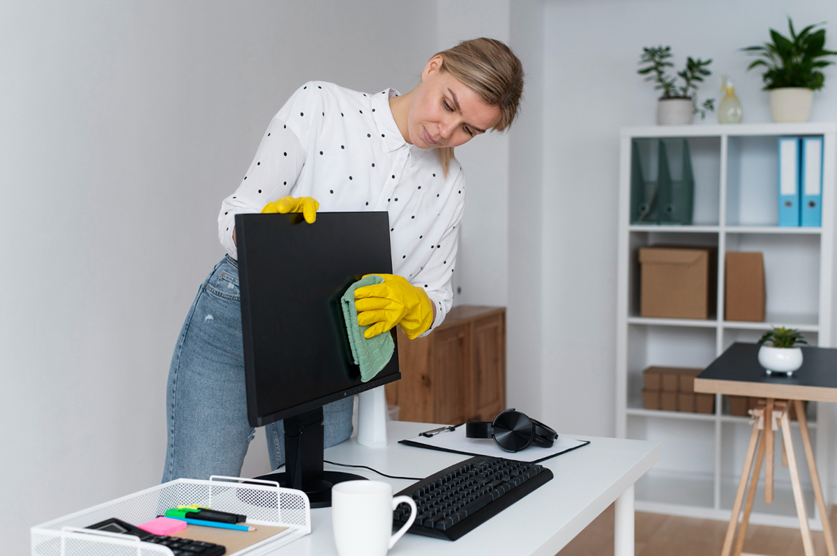The Health Impact of a Cleaner and More Organized Workspace