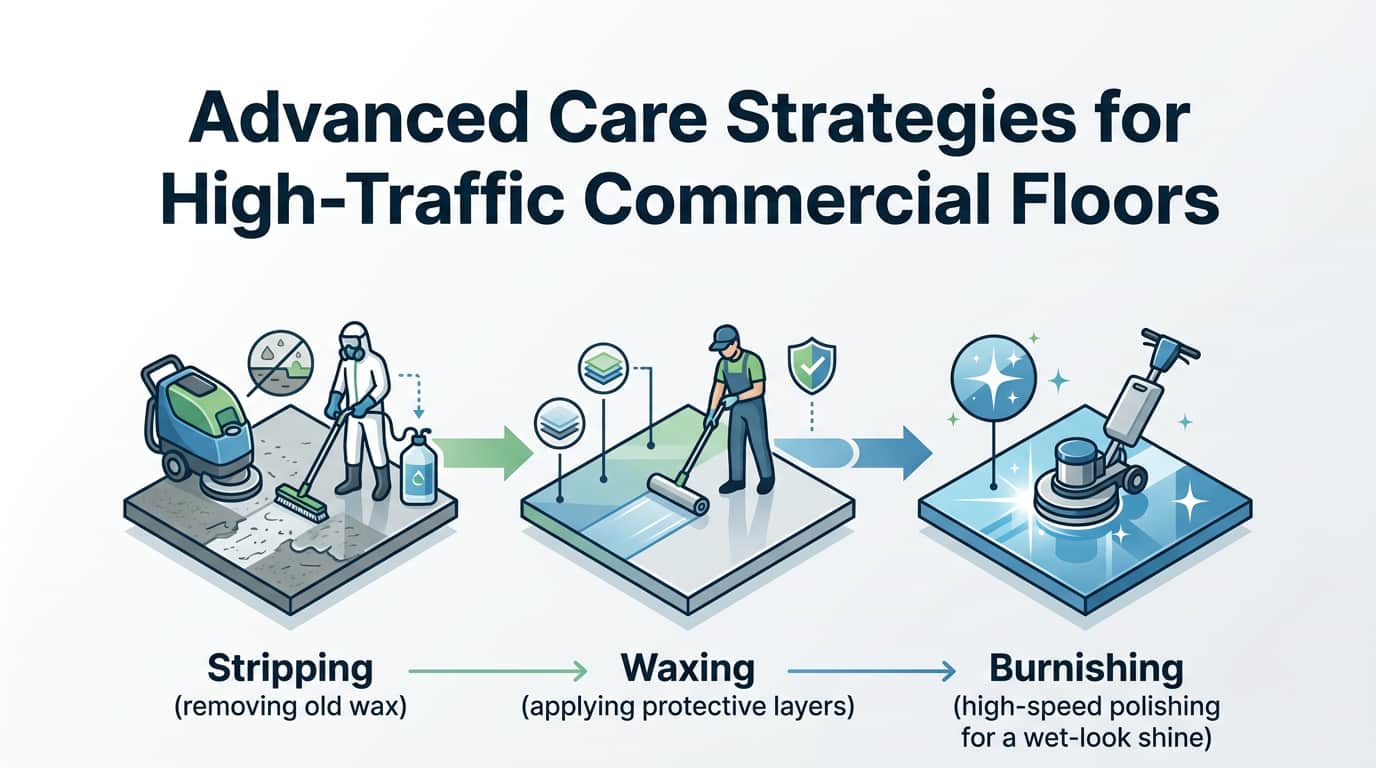 Commercial Floor Care in Los Angeles: Protect Your Investment